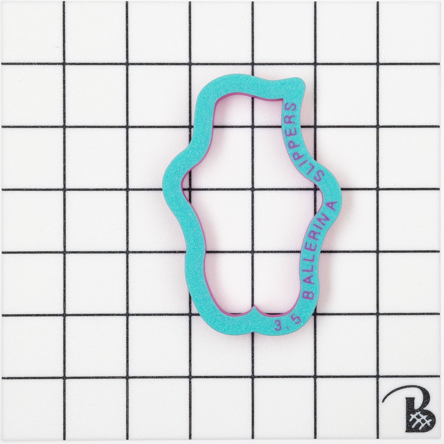 Ballerina Slippers Cookie Cutter