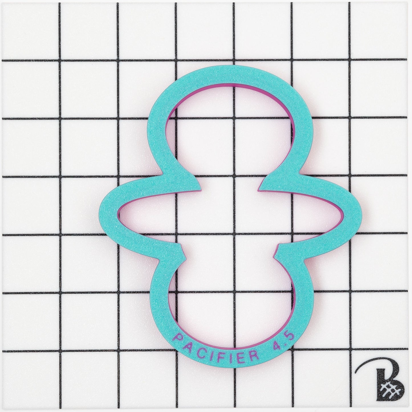 Baby Pacifier Cookie Cutter