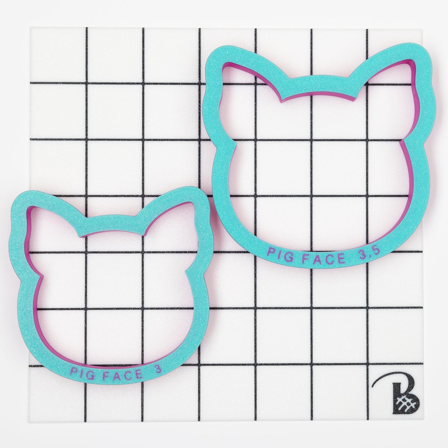 Pig Face Cookie Cutter (may want to size down)