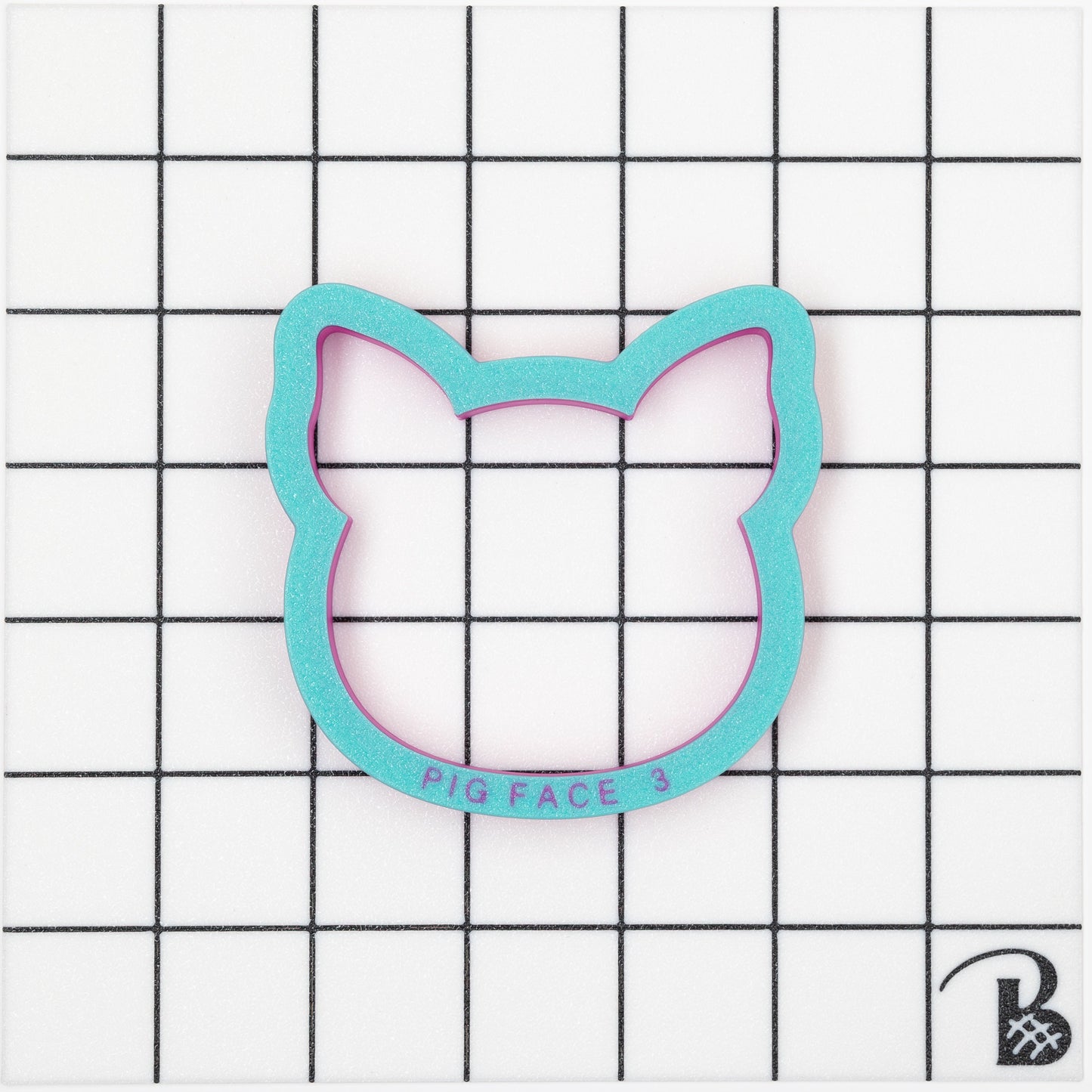 Pig Face Cookie Cutter (may want to size down)