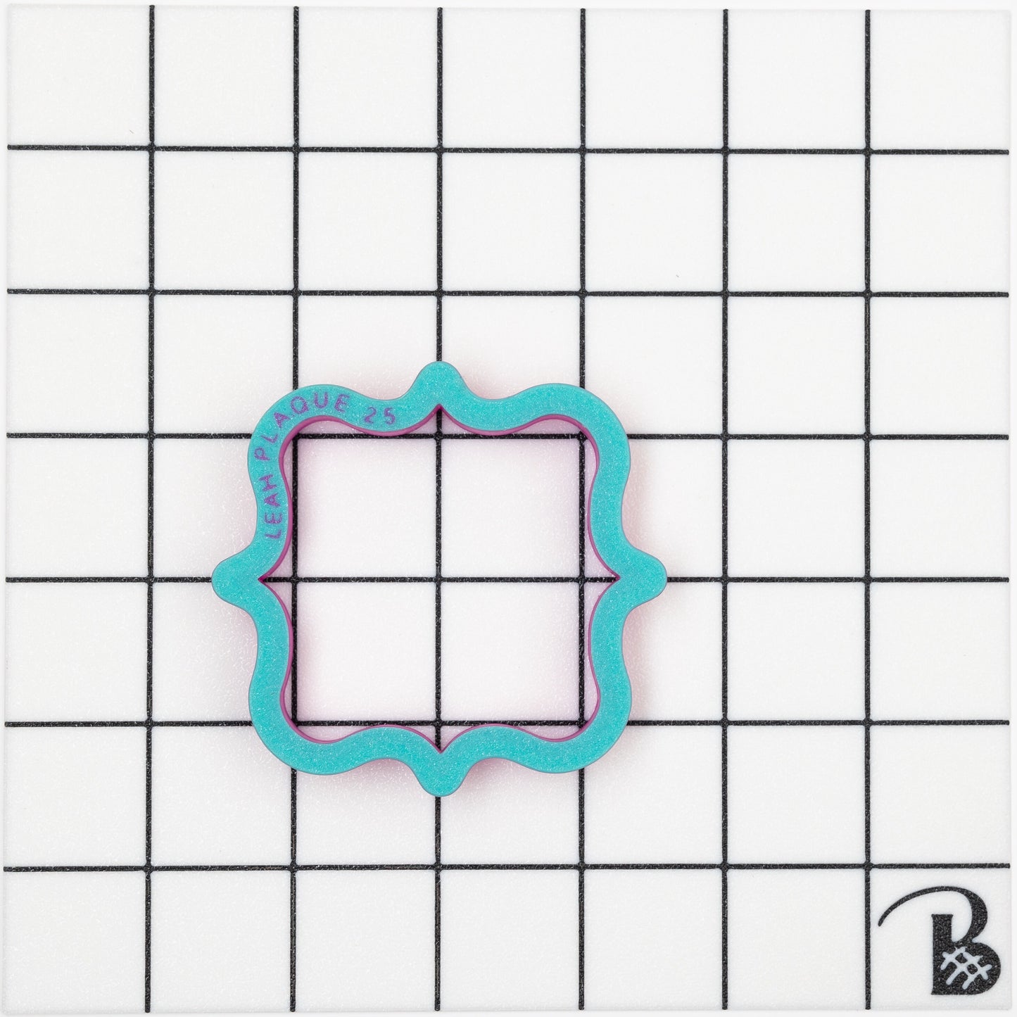 Leah (Square) Plaque Cookie Cutter
