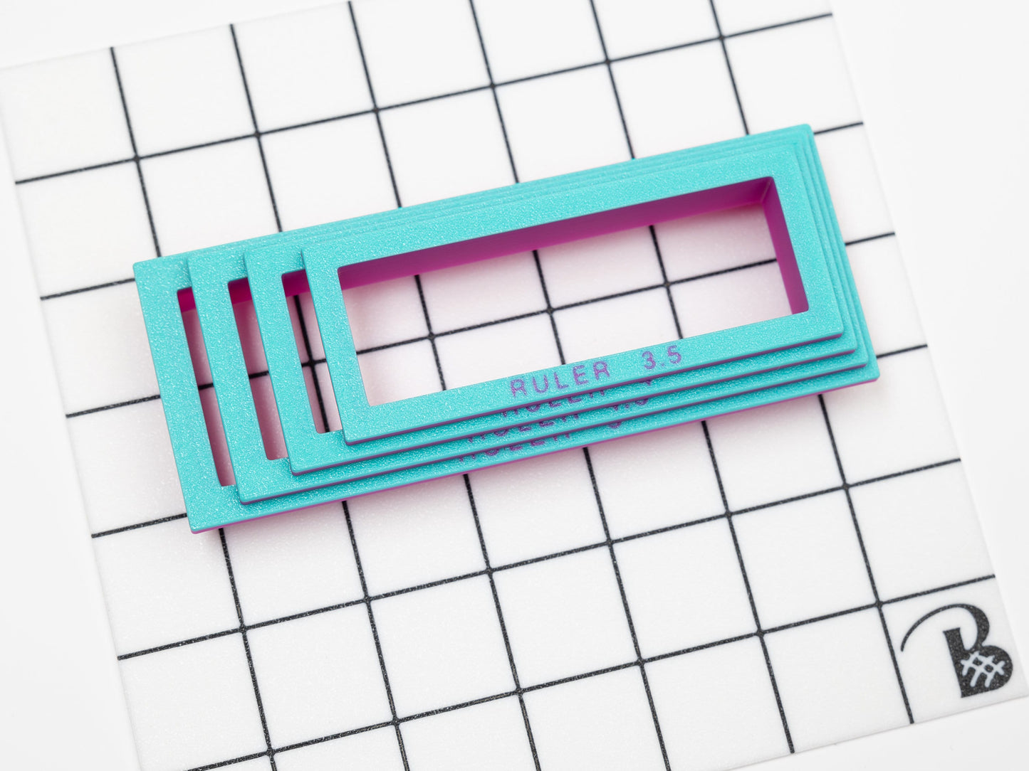 Ruler Cookie Cutter (recommend sizing up)