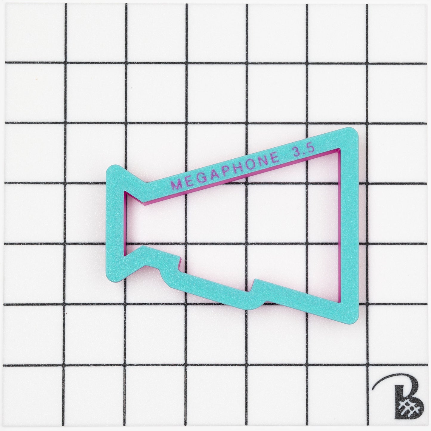 Cheer Megaphone Cookie Cutter