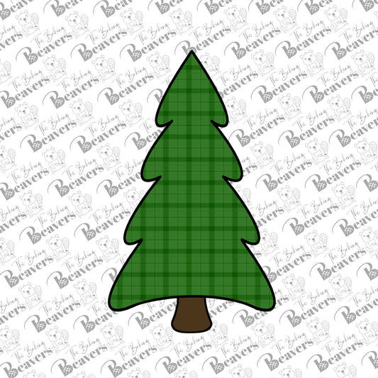 Christmas Tree (rounded and skinny) Cookie Cutter
