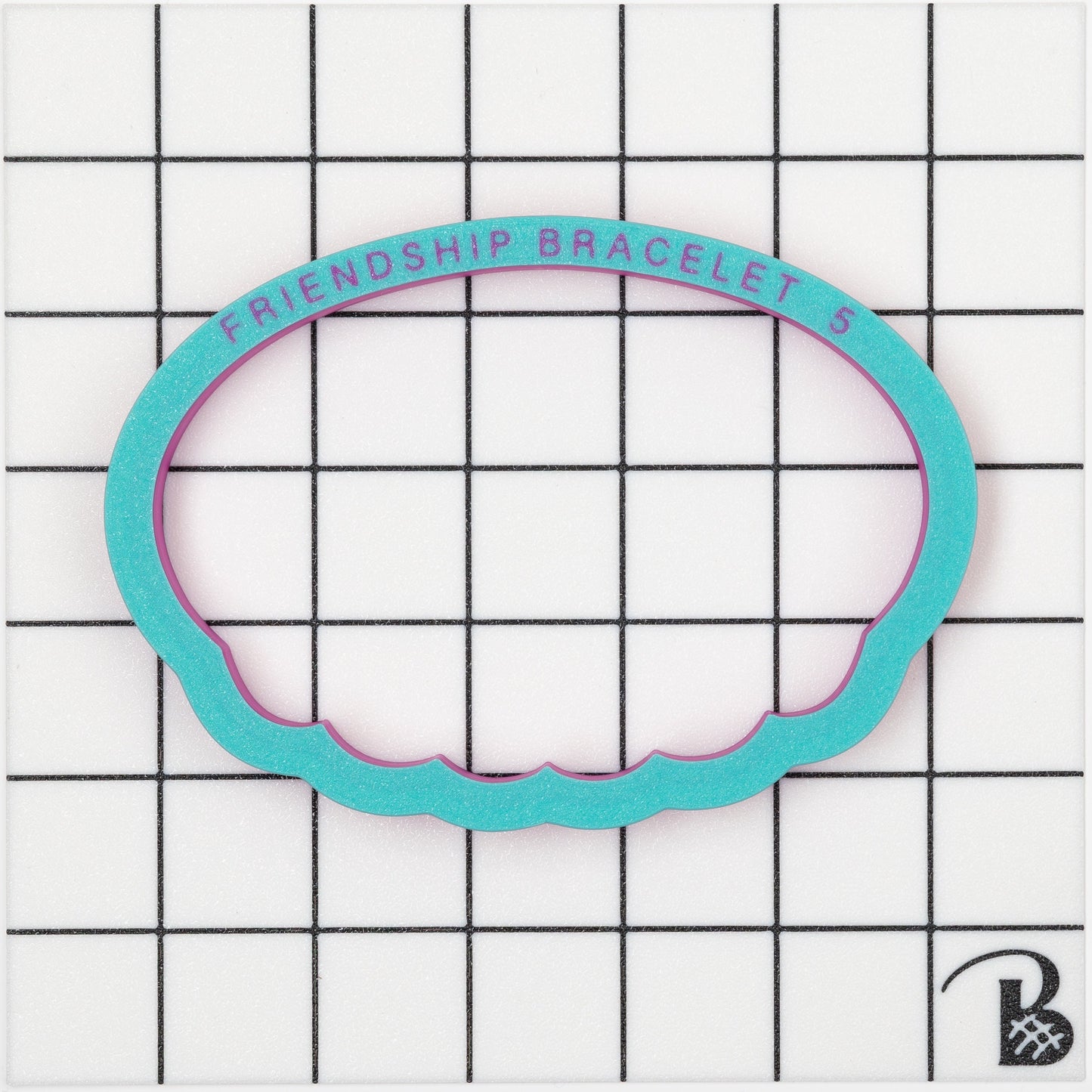 Friendship Bracelet Cookie Cutter