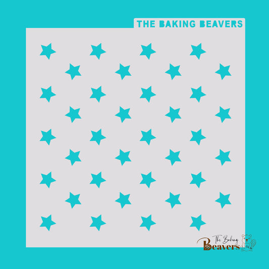 Stars Stencil (3 size options)