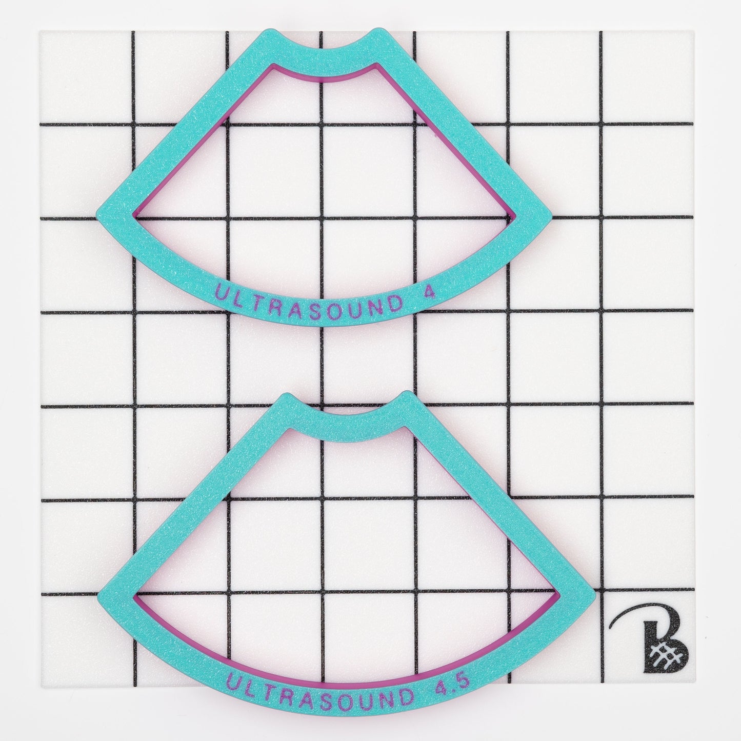 Ultrasound Cookie Cutter (recommend sizing up)