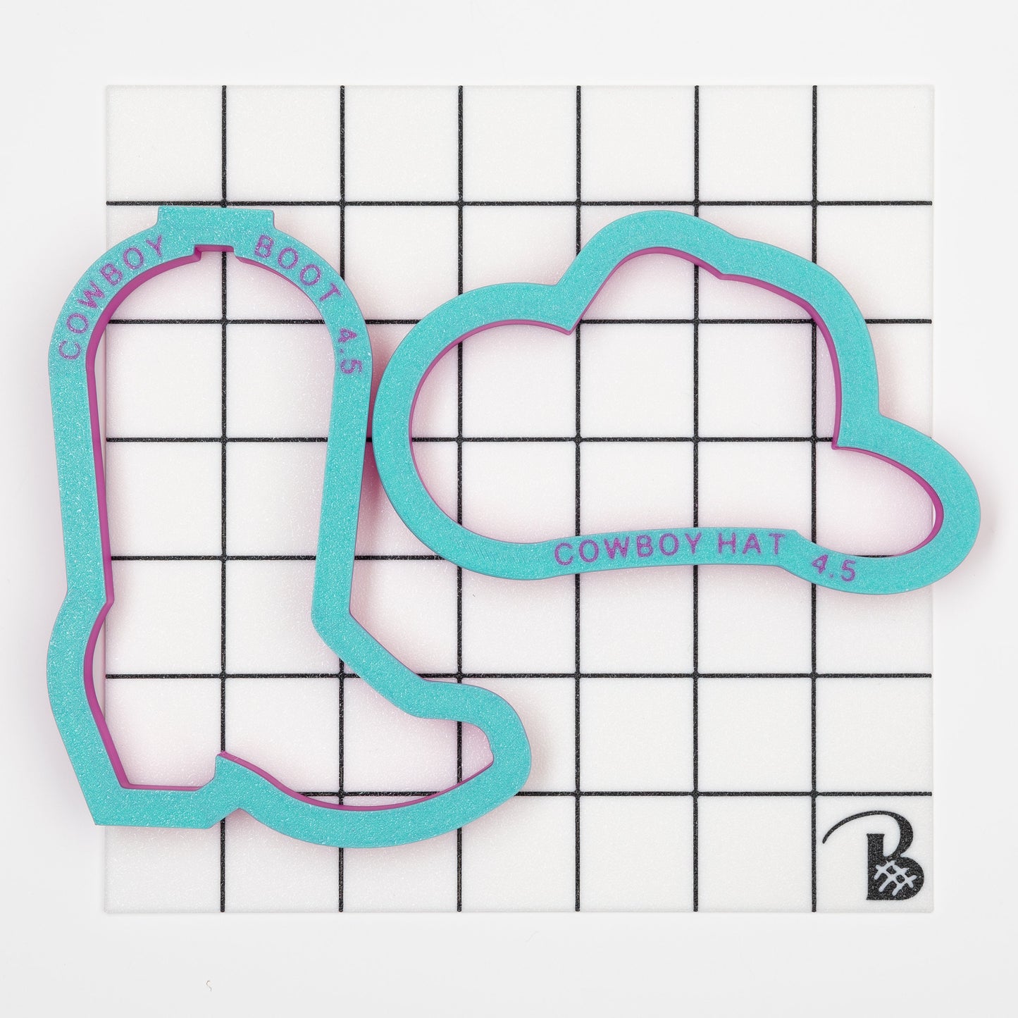 Cowboy Hat and Boot Set Cookie Cutters