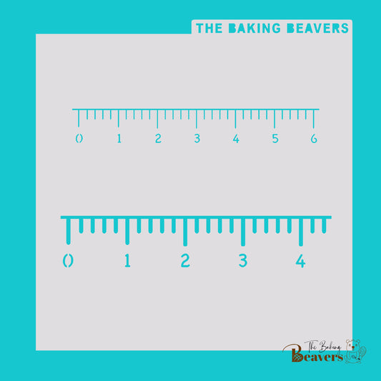 Ruler Lines Mylar Stencil
