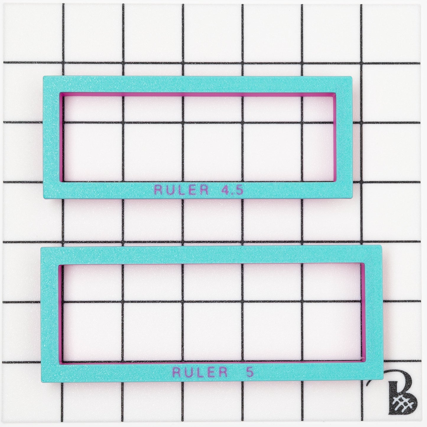 Ruler Cookie Cutter (recommend sizing up)