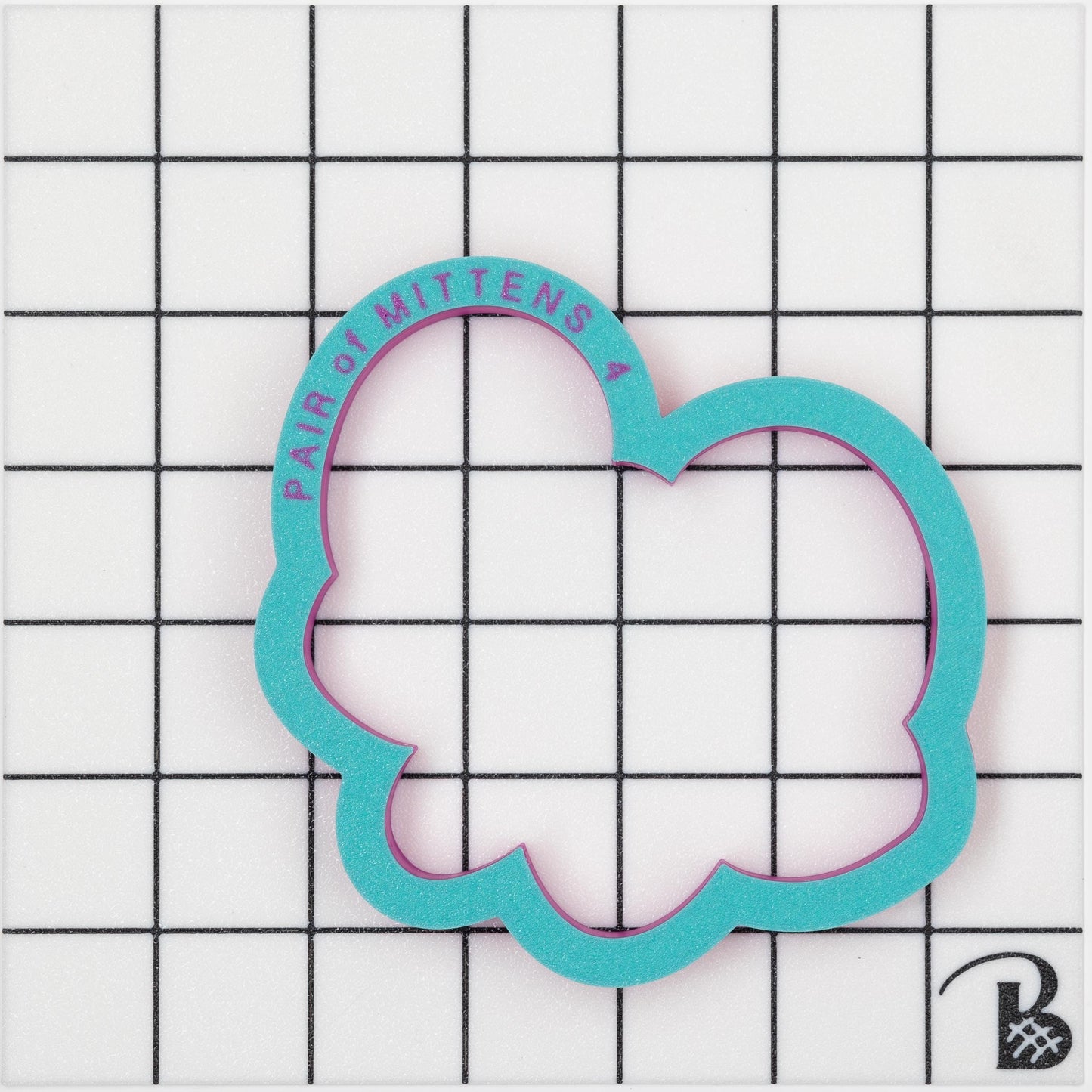 Pair of Mittens Cookie Cutter