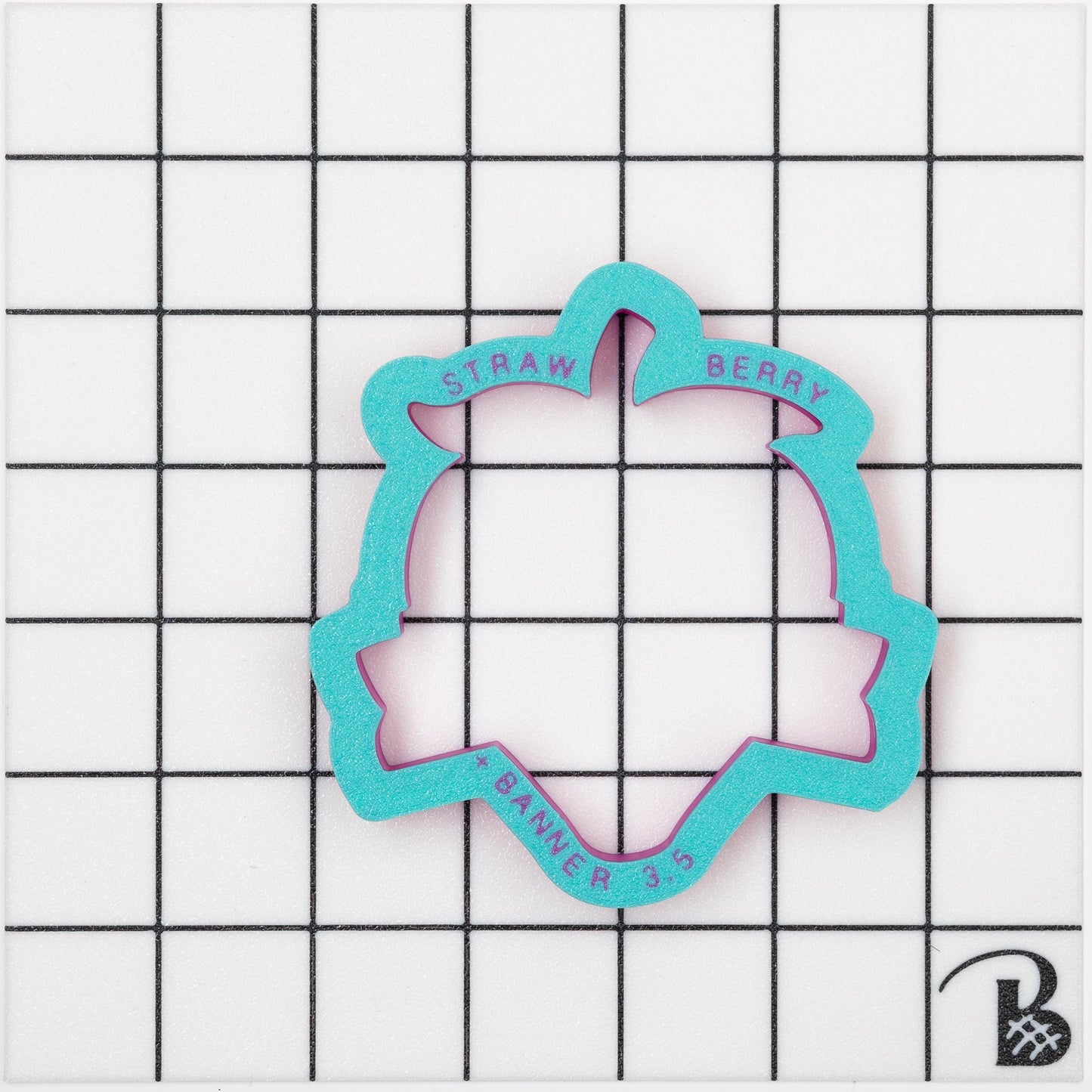 Strawberry with Banner Cookie Cutter