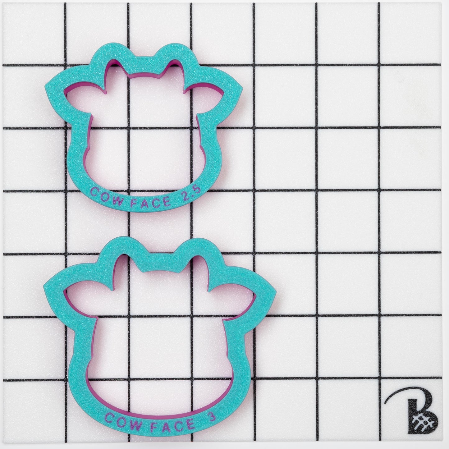 Cow Face Cookie Cutter