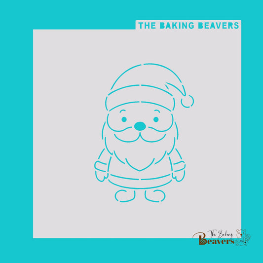 Santa PYO Stencil