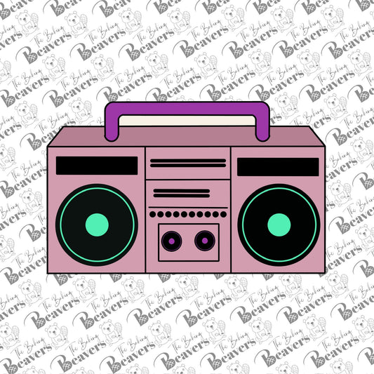 Boom Box (Radio) Cookie Cutter