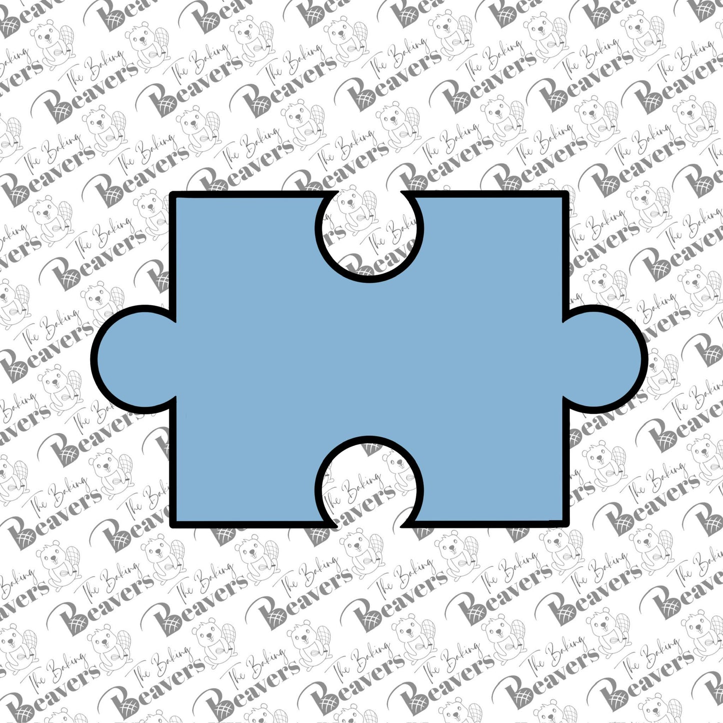 Puzzle Piece #2 Cookie Cutter (recommend sizing up)
