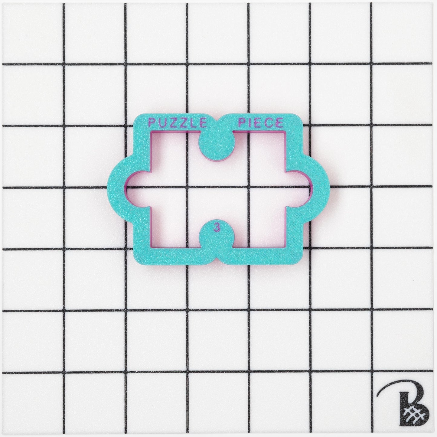 Puzzle Piece #2 Cookie Cutter (recommend sizing up)