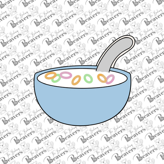 Cereal Bowl Cookie Cutter