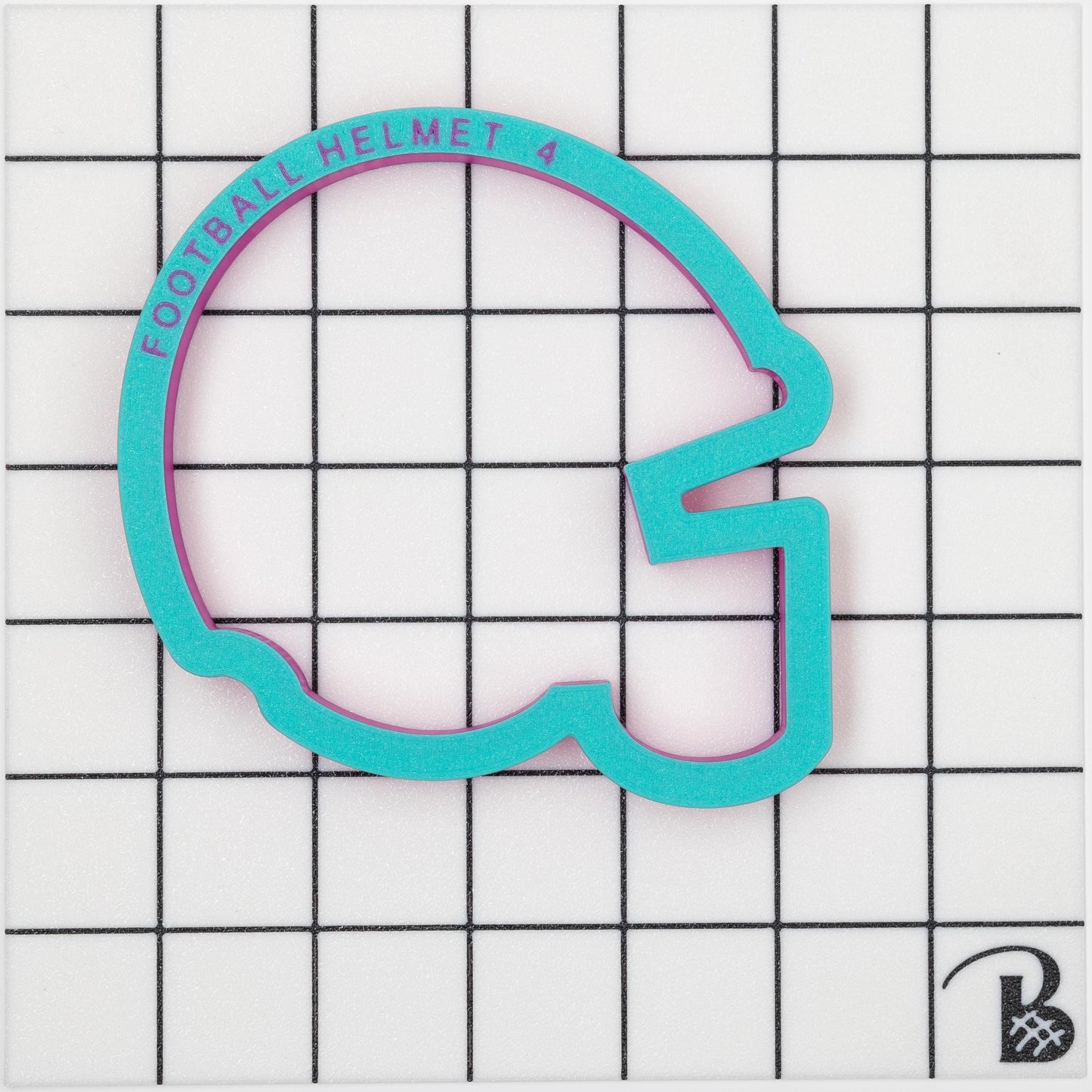 Football Helmet Cookie Cutter