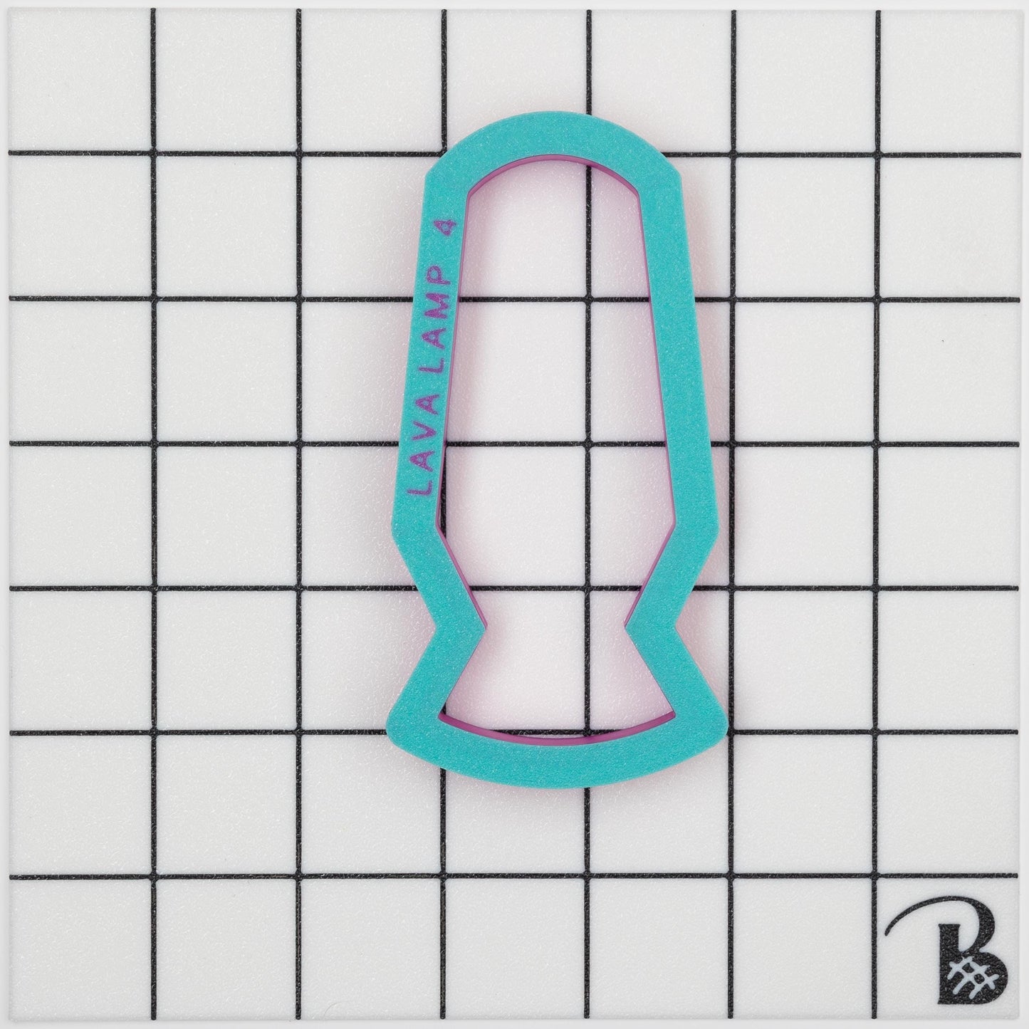 Lava Lamp Cookie Cutter (recommend sizing up)