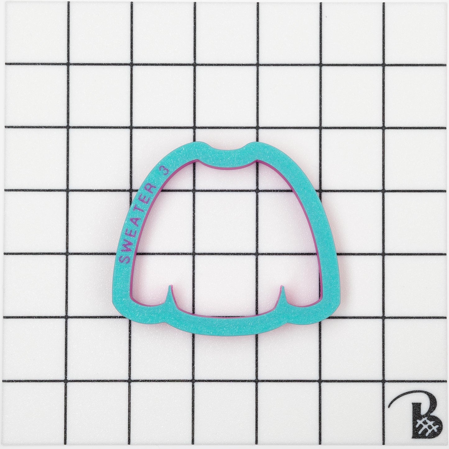 Sweater Cookie Cutter | Ugly Sweater Cookie cutter | Long Sleeve Shirt/Sweater Cookie Cutter