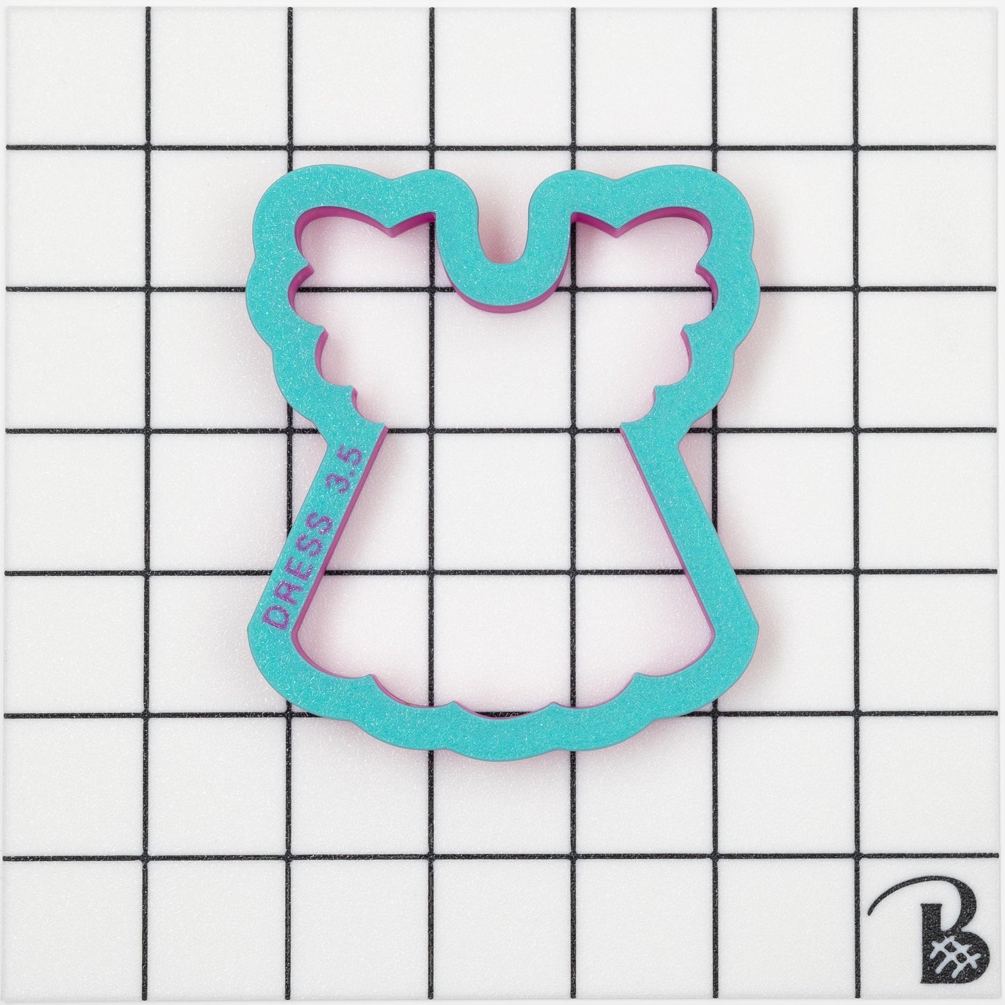 Ruffled Dress Cookie Cutter