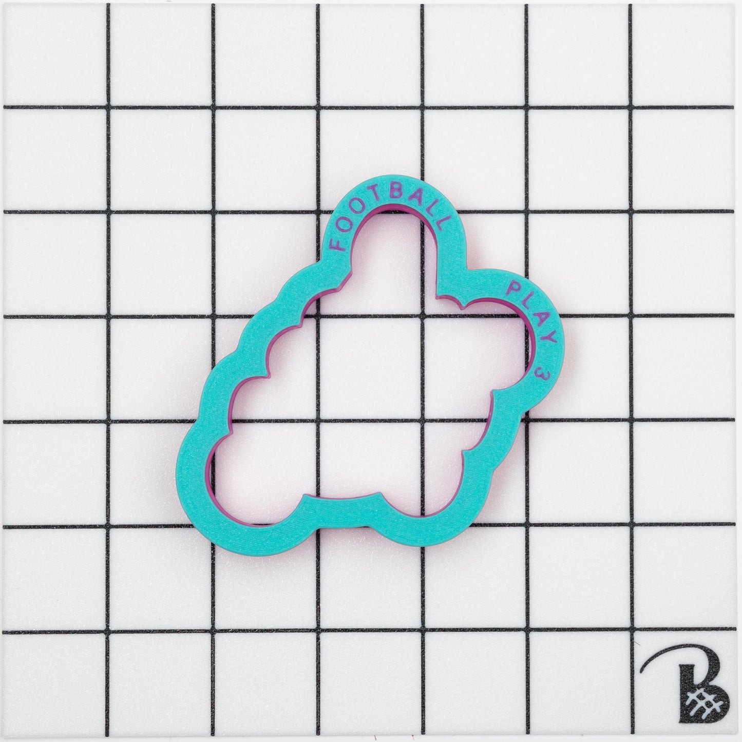 Football Game Set of Cookie Cutters (updated football size info)
