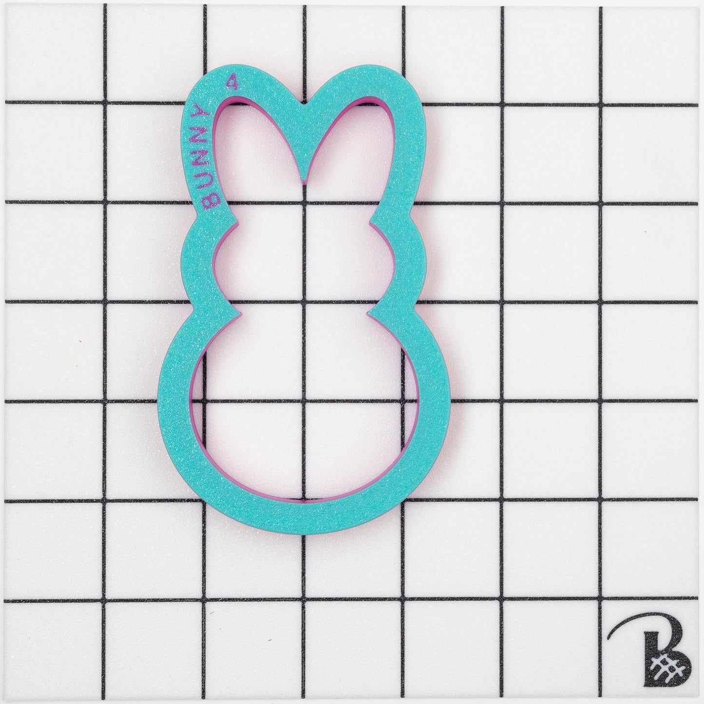 Bunny Cookie Cutter (recommend sizing up)