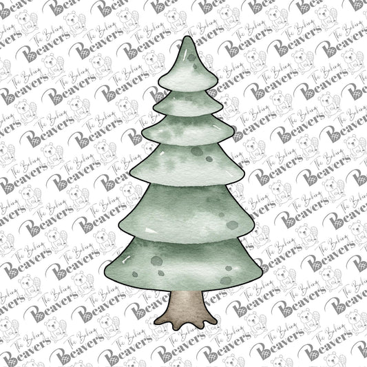 Realistic Pine Tree Cookie Cutter (recommend sizing up)