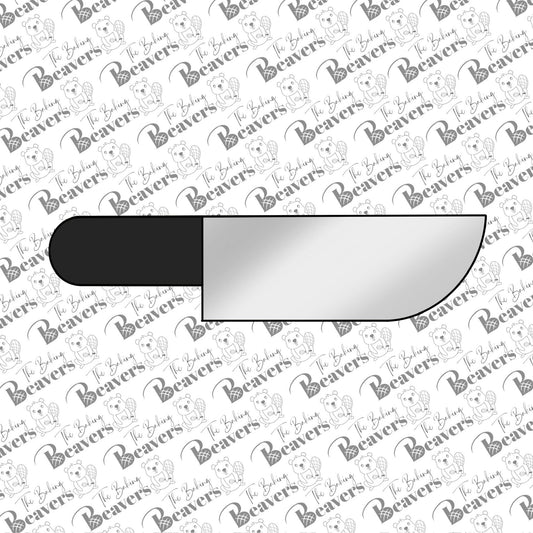 Knife Cookie Cutter (recommend sizing up)