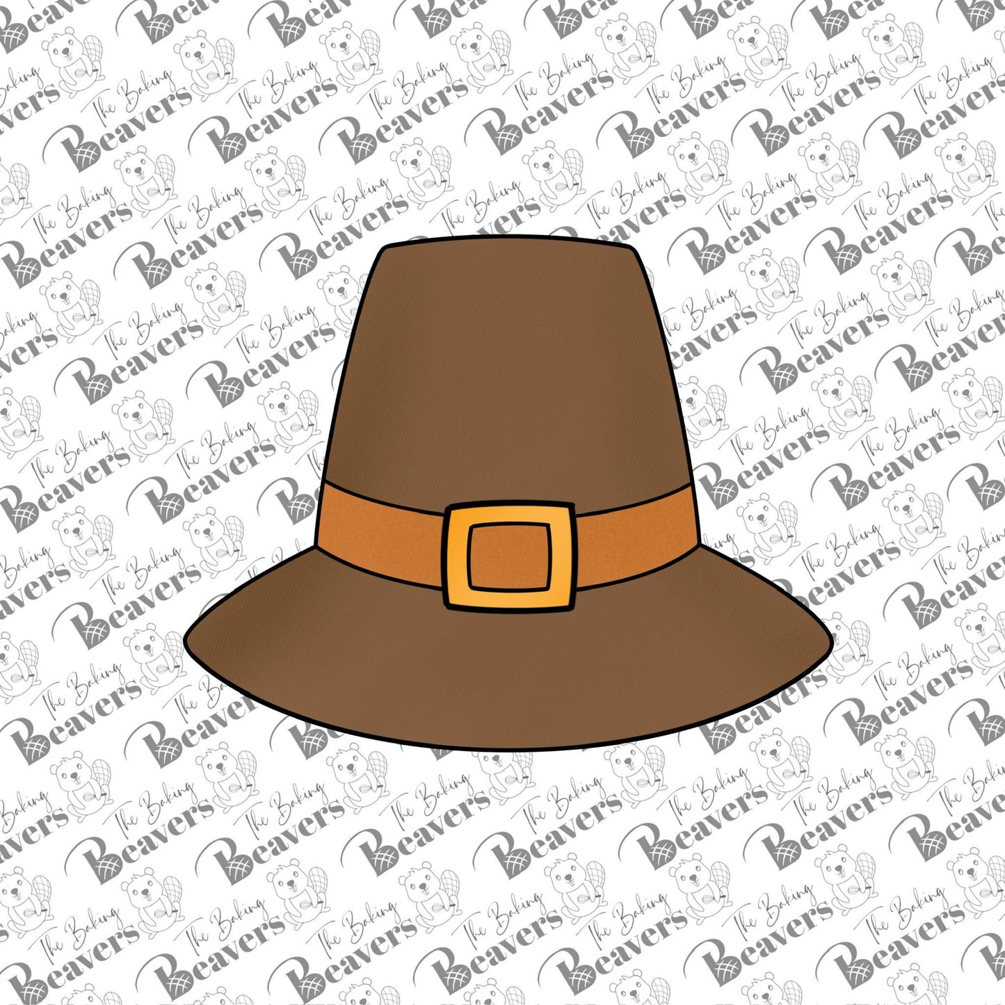 Pilgrim Hat Cookie Cutter