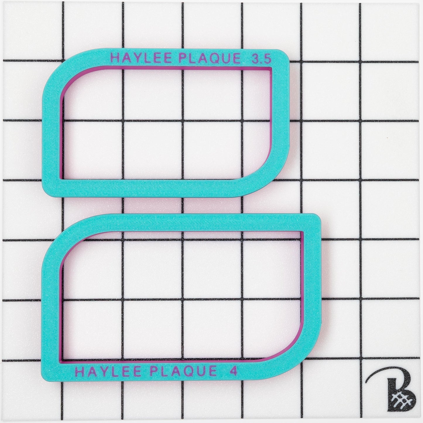 Skinny Haylee Plaque Cookie Cutter