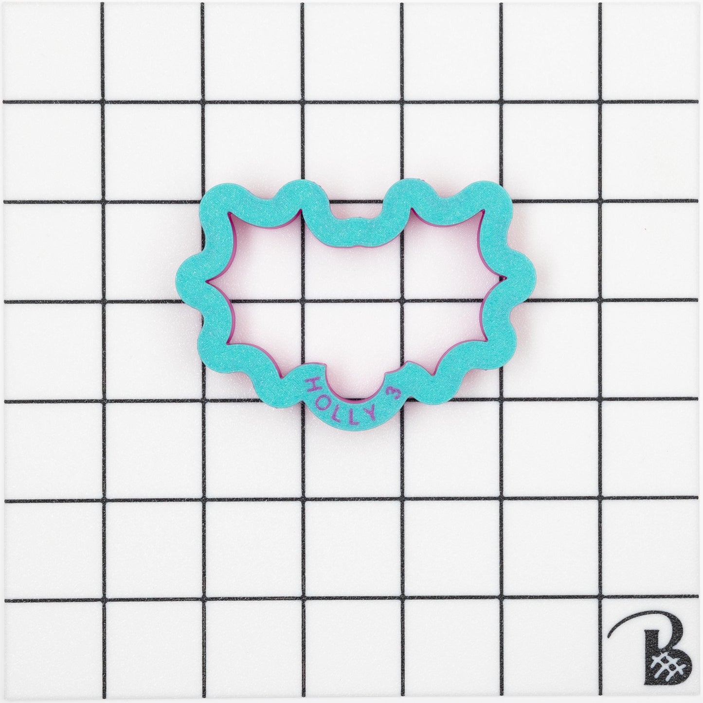 Holly Leaves and Berries Cookie Cutter (may want to size up)