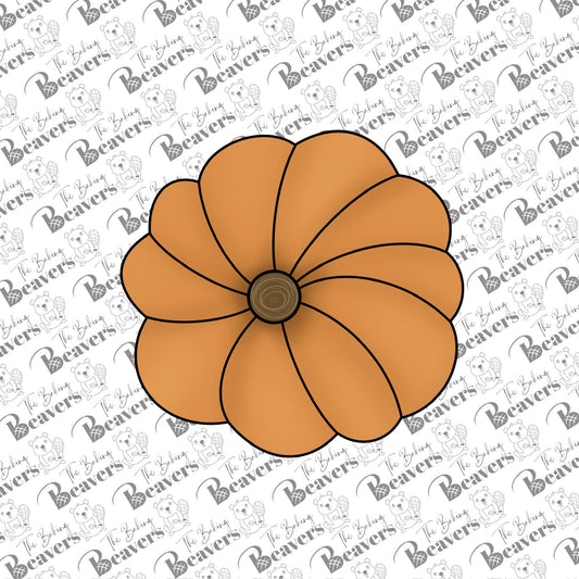 Pumpkin Top View Cookie Cutter