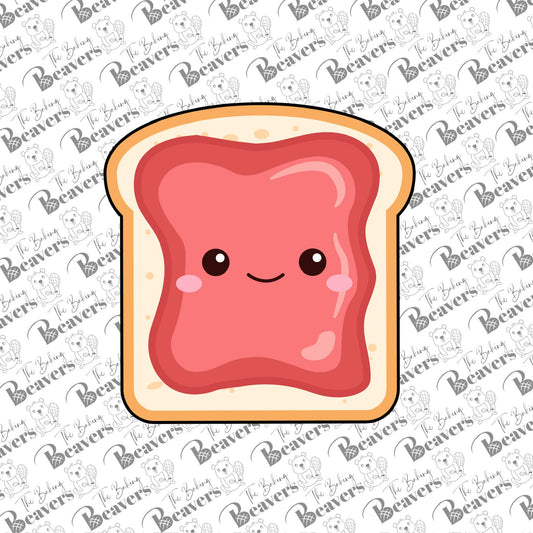 Slice of Bread Cookie Cutter | Toast | Sandwich bread (recommend sizing down)