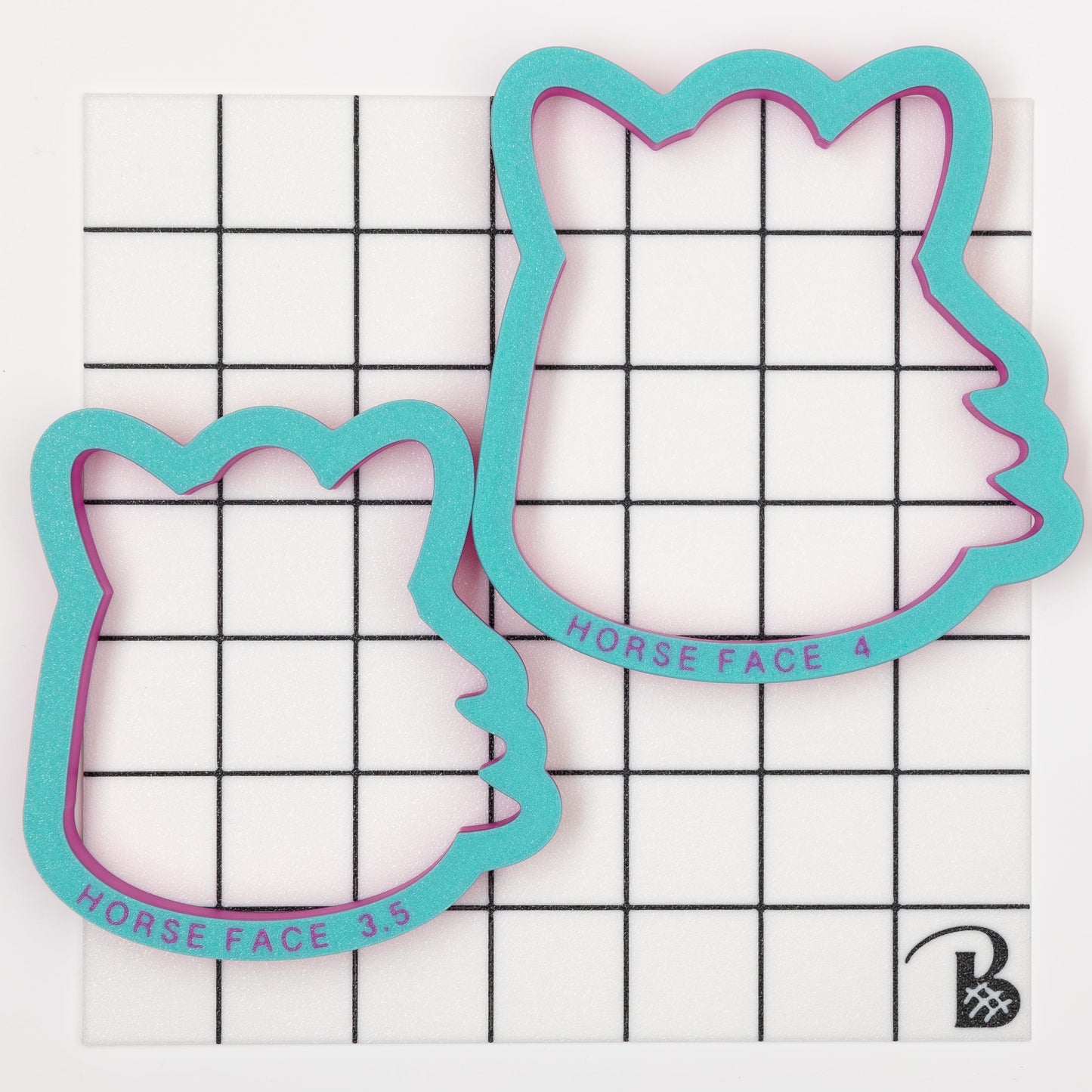 Farm Animal Heads + Barn (Set of 4 Cookie Cutters) | PIG | HORSE | COW | BARN