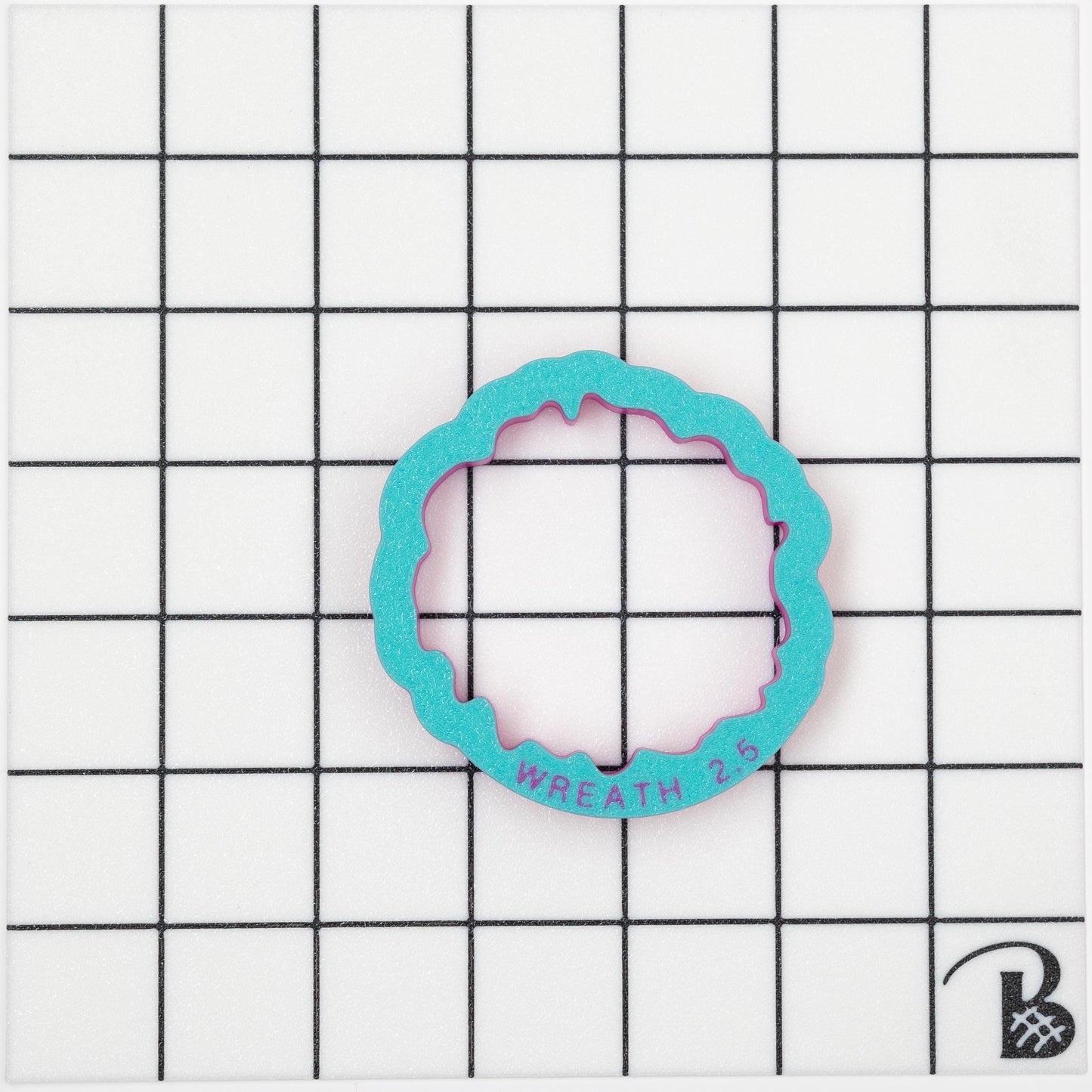 Wreath Cookie Cutter (with or without center cut out)