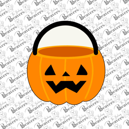 Pumpkin Trick or Treat Bag Cookie Cutter
