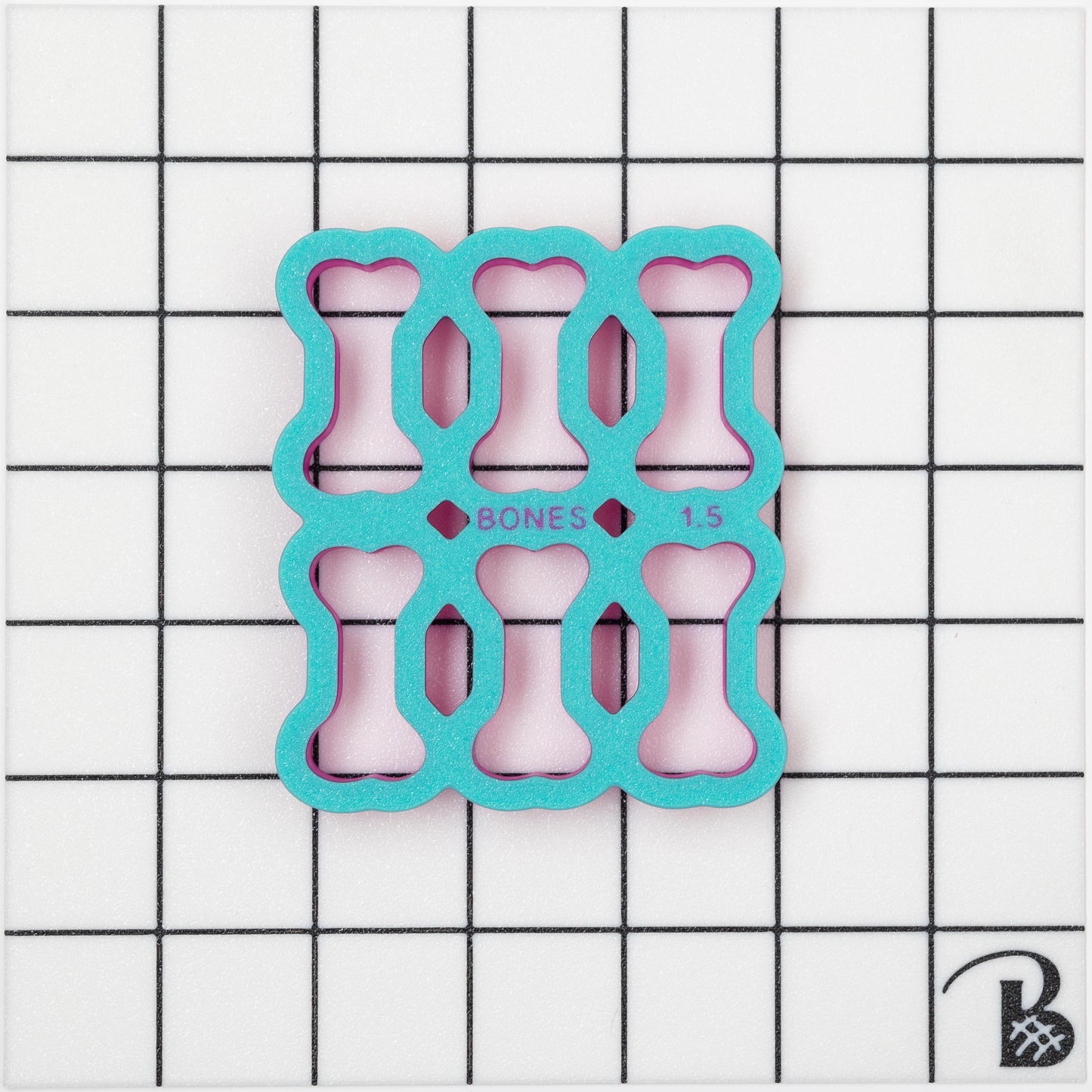 Bones Multi Cookie Cutter (Cuts 6 or 12 bones at Once)