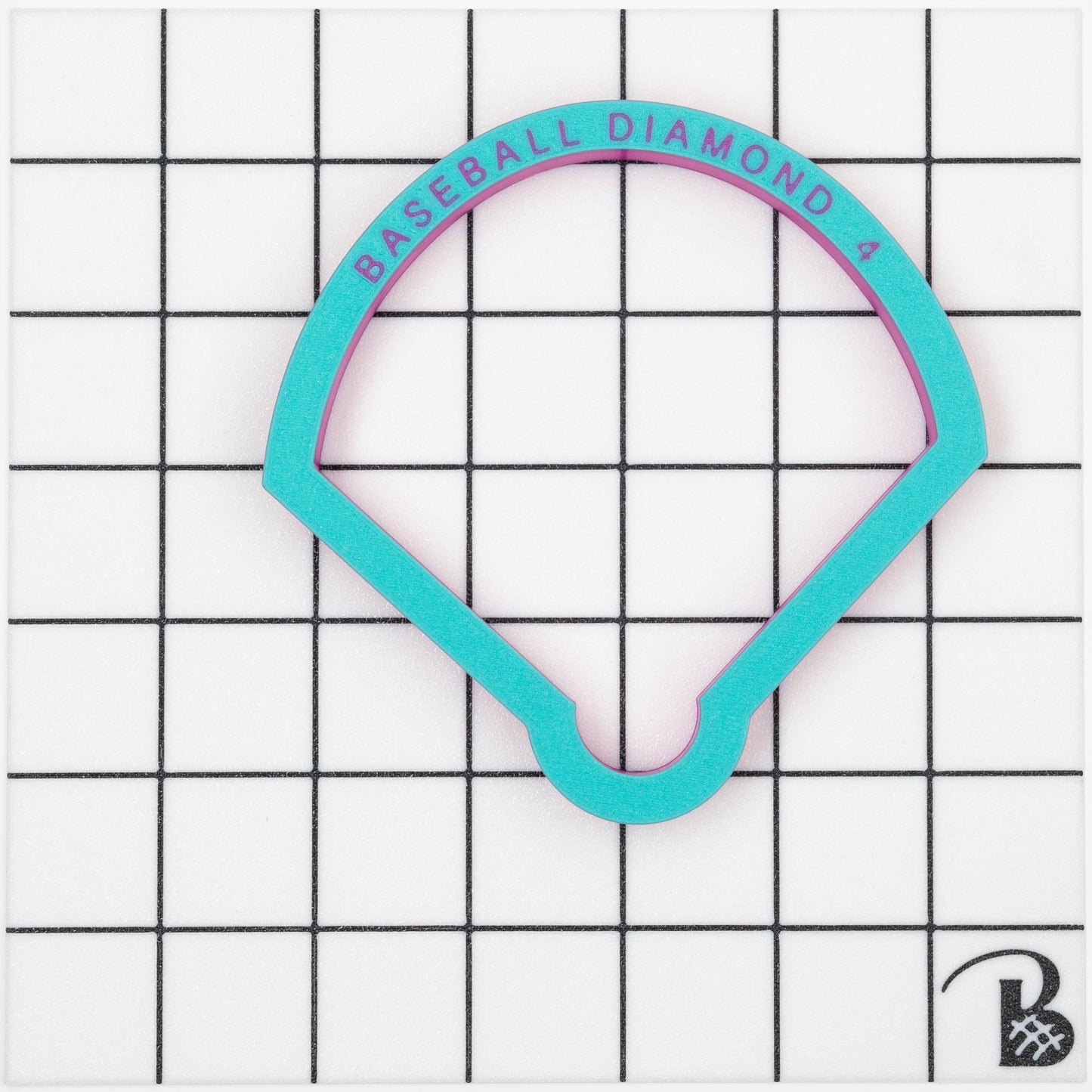 Baseball Diamond (version 1) Cookie Cutter