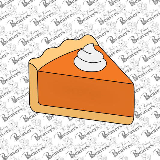 Pie Slice (Side View) Cookie Cutter