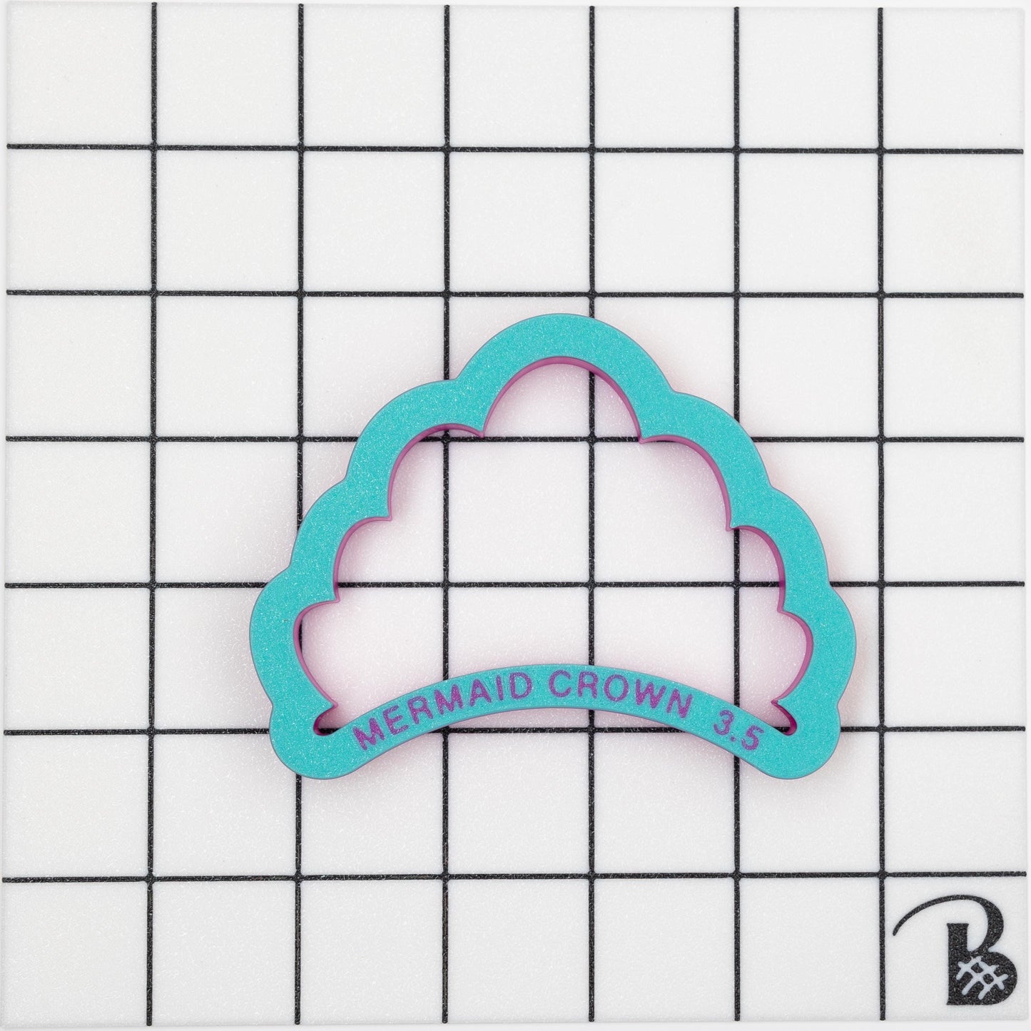 Mermaid Princess Crown Cookie Cutter