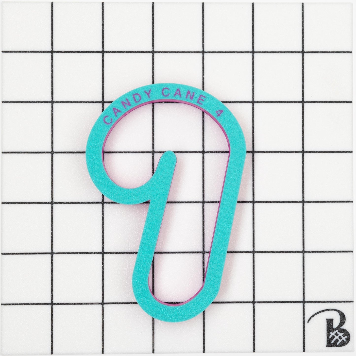Candy Cane Cookie Cutter (recommend sizing up)
