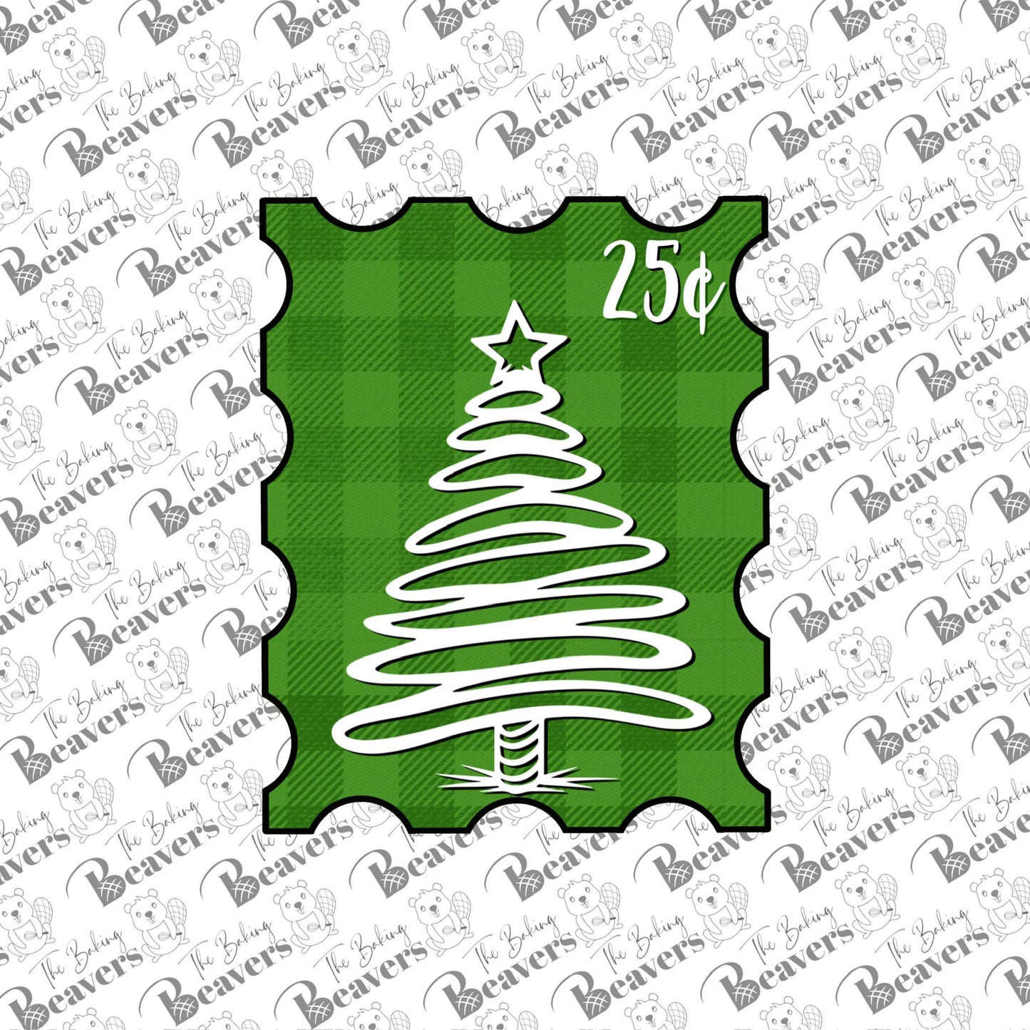 Postage Stamp Cookie Cutter | Holiday Stamps | Valentine’s Day stamp