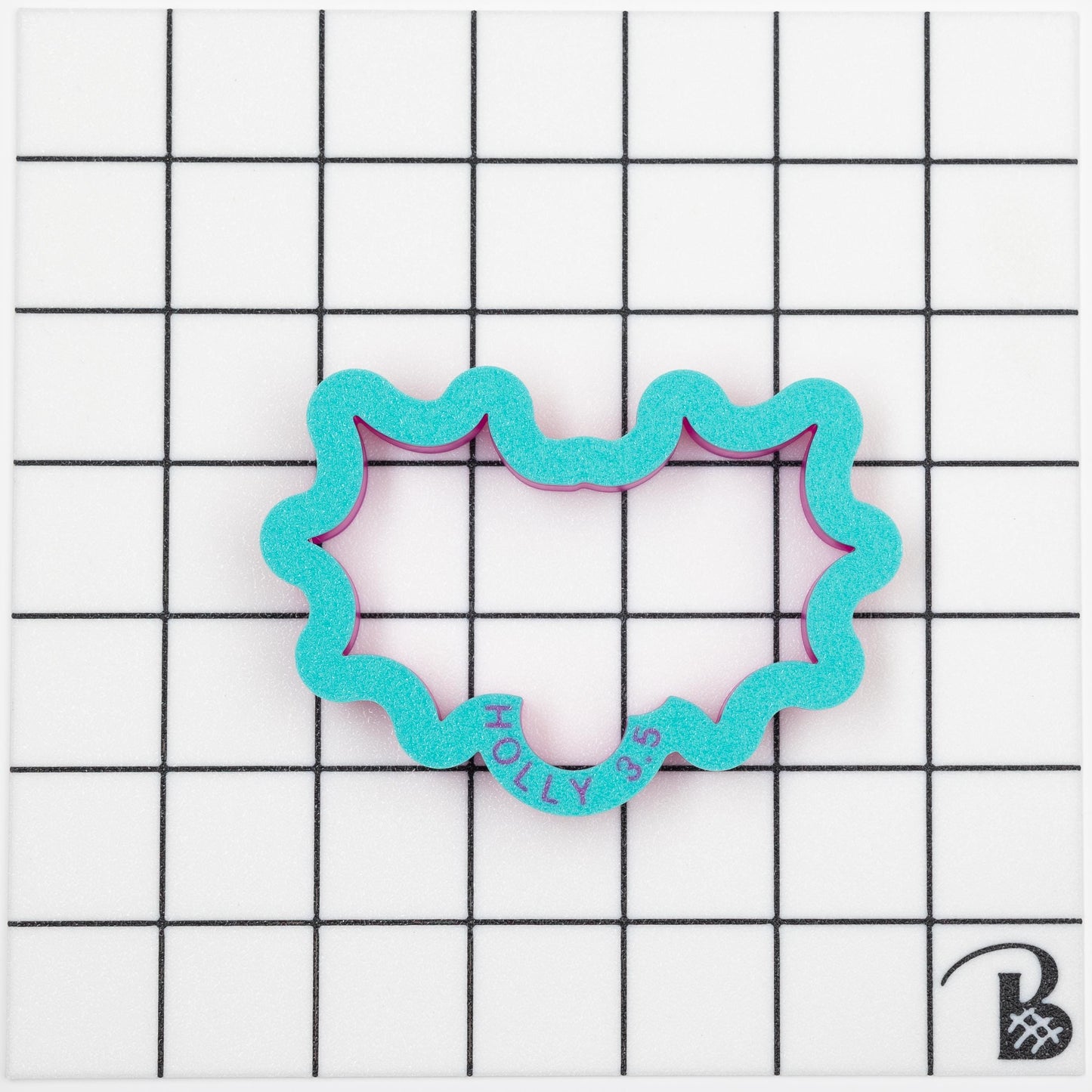 Holly Leaves and Berries Cookie Cutter (may want to size up)