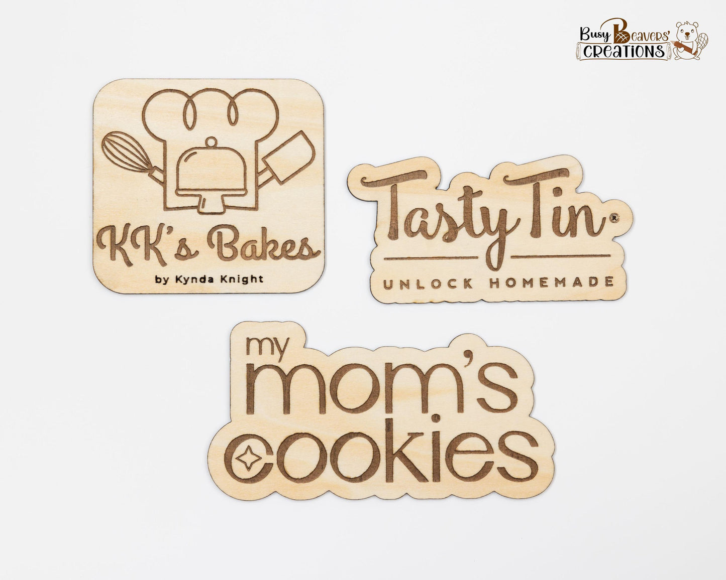 Custom LOGO Laser Engraved Wooden Plaque