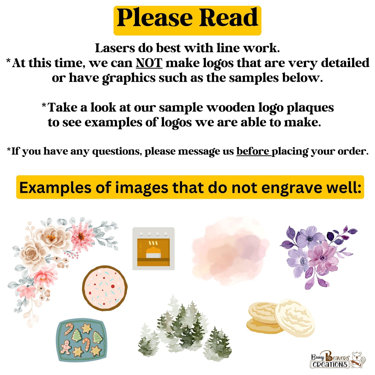 Custom LOGO Laser Engraved Wooden Plaque