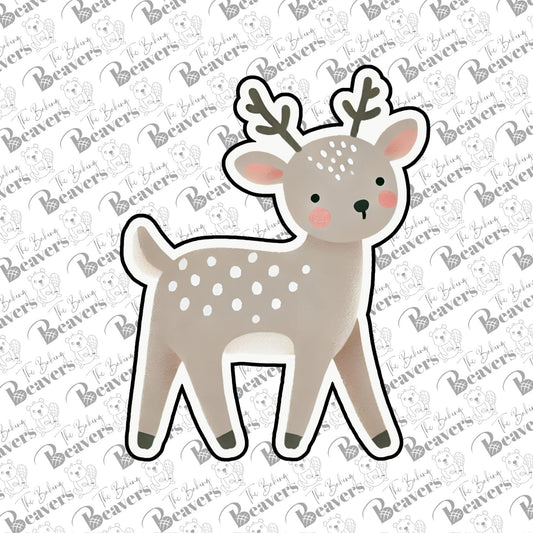 Standing Reindeer Cookie Cutter
