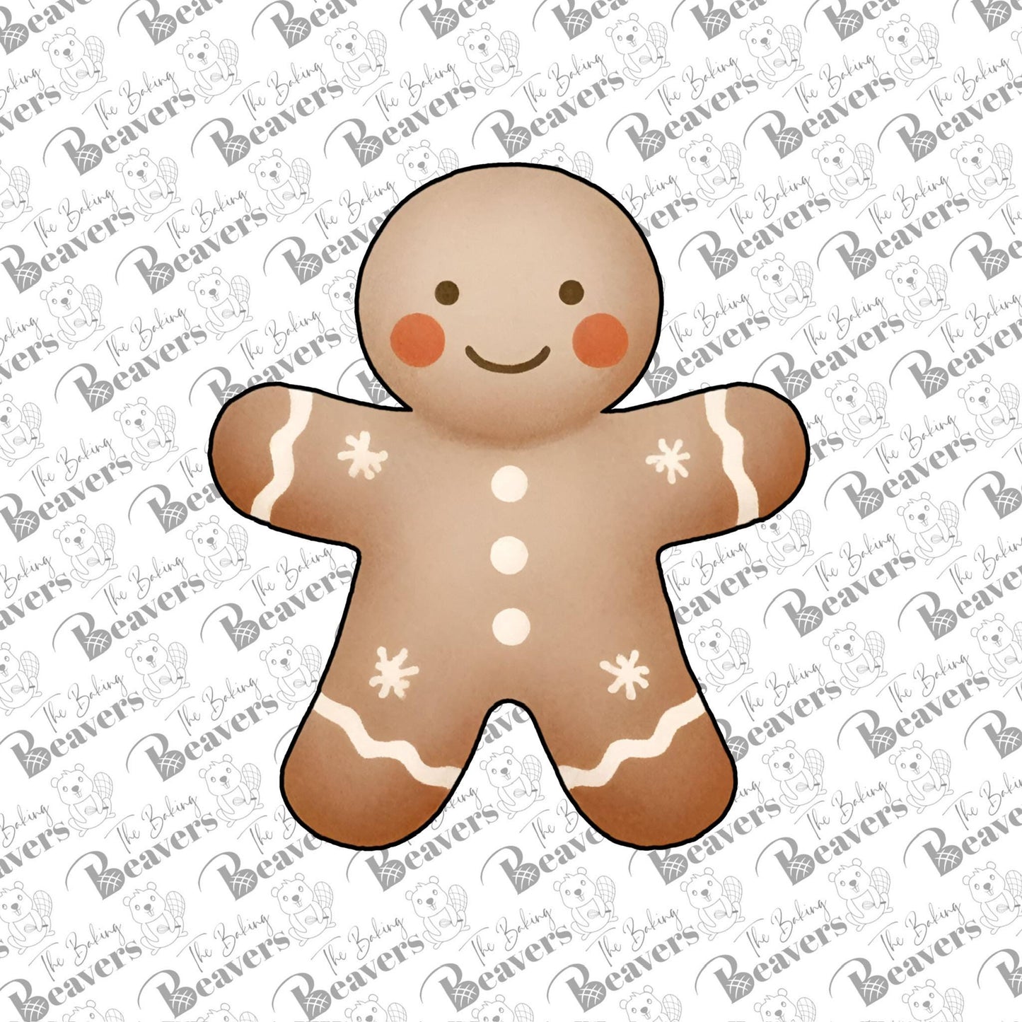 Antique Gingerbread Man Cookie Cutter