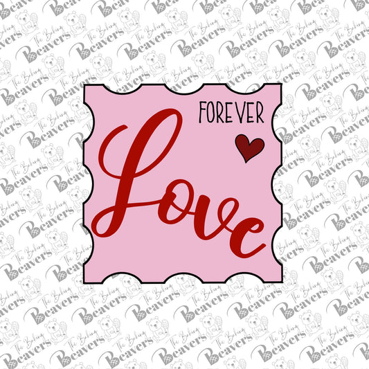 Square Postage Stamp Cookie Cutter | Holiday Stamps | Valentine’s Day stamp